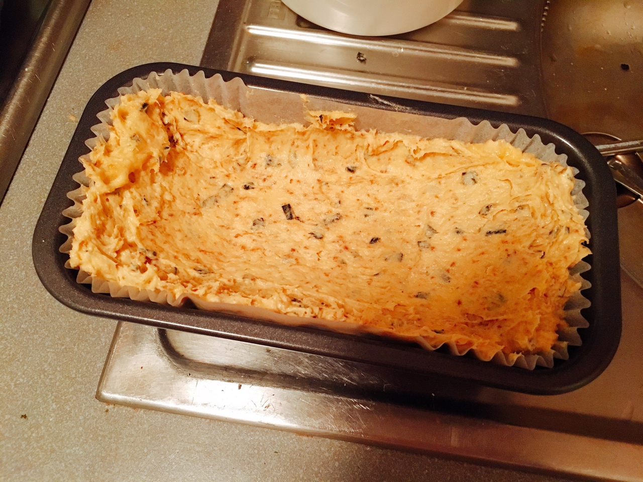 海苔肉松磅蛋糕的做法 步骤8