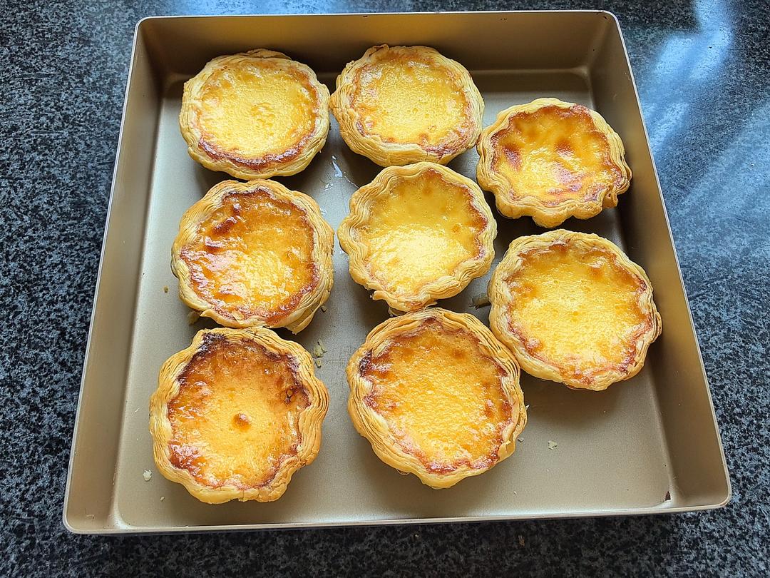 超嫩滑的葡式蛋挞(全蛋版)新手友好『秒杀KFC』
