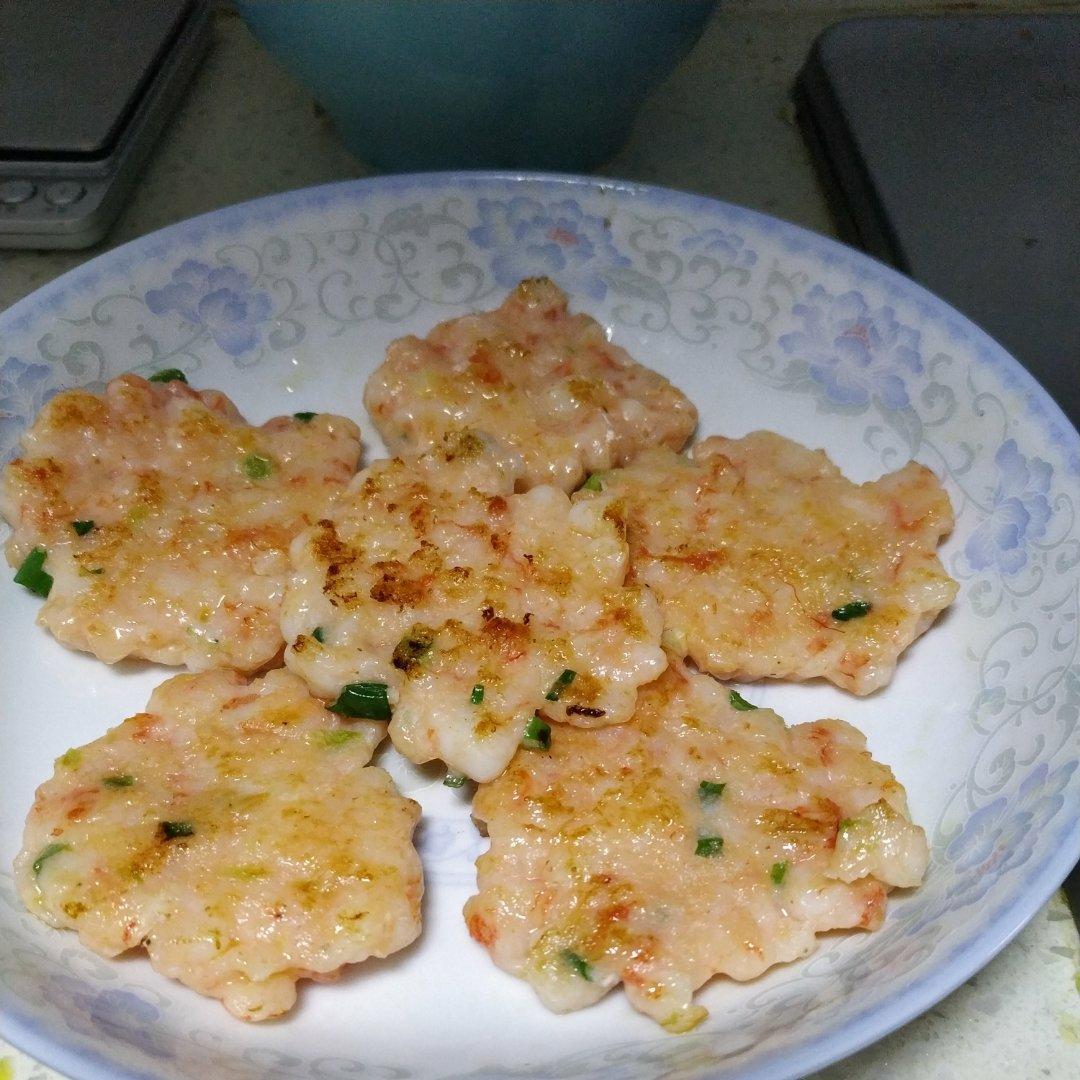自制虾饼