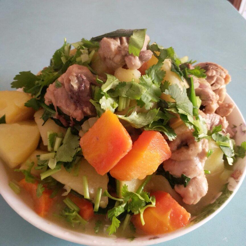 土豆烧鸡（非常下饭哦~）