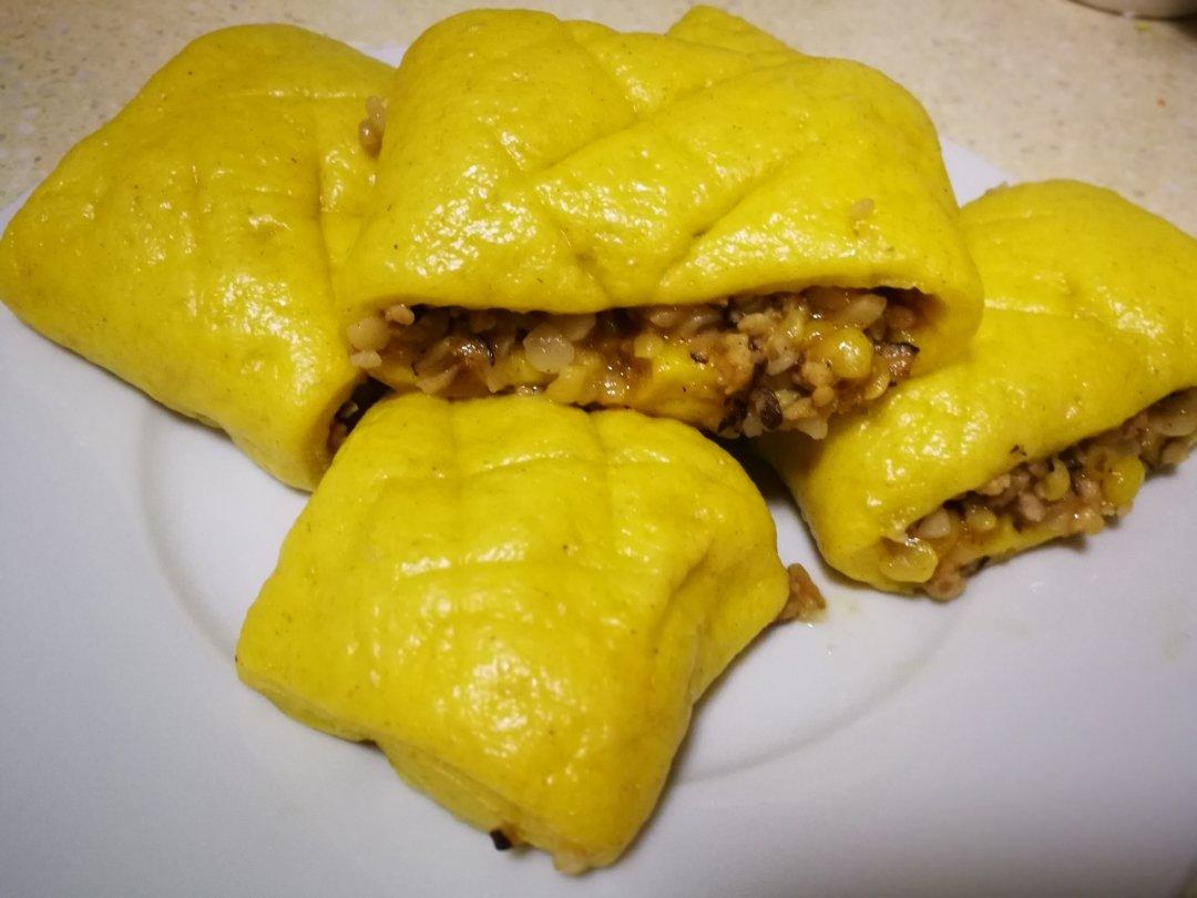 干贝香菇糯米卷