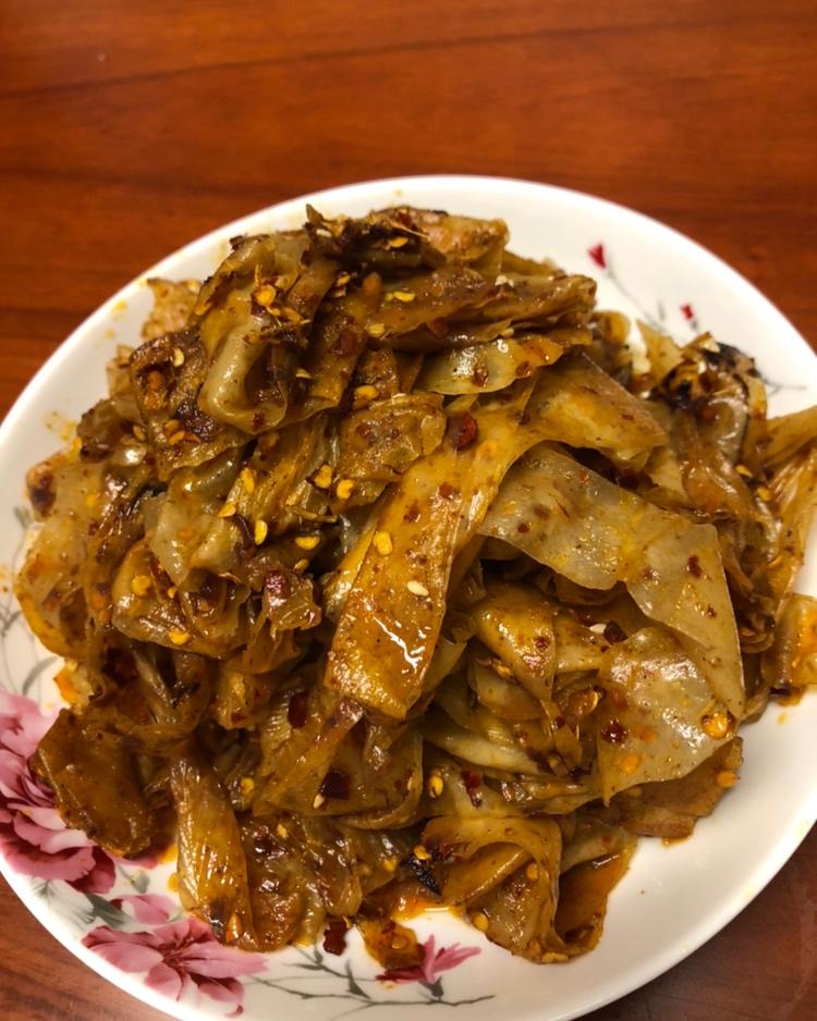 馋嘴小食| 自制麻辣豆皮