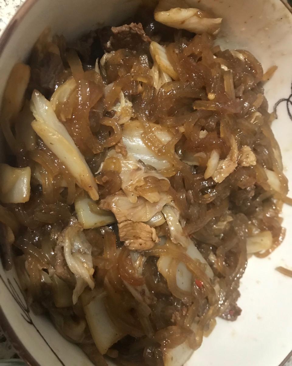 猪肉白菜炖粉条