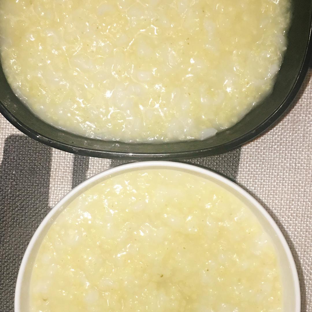 小米大米粥的做法