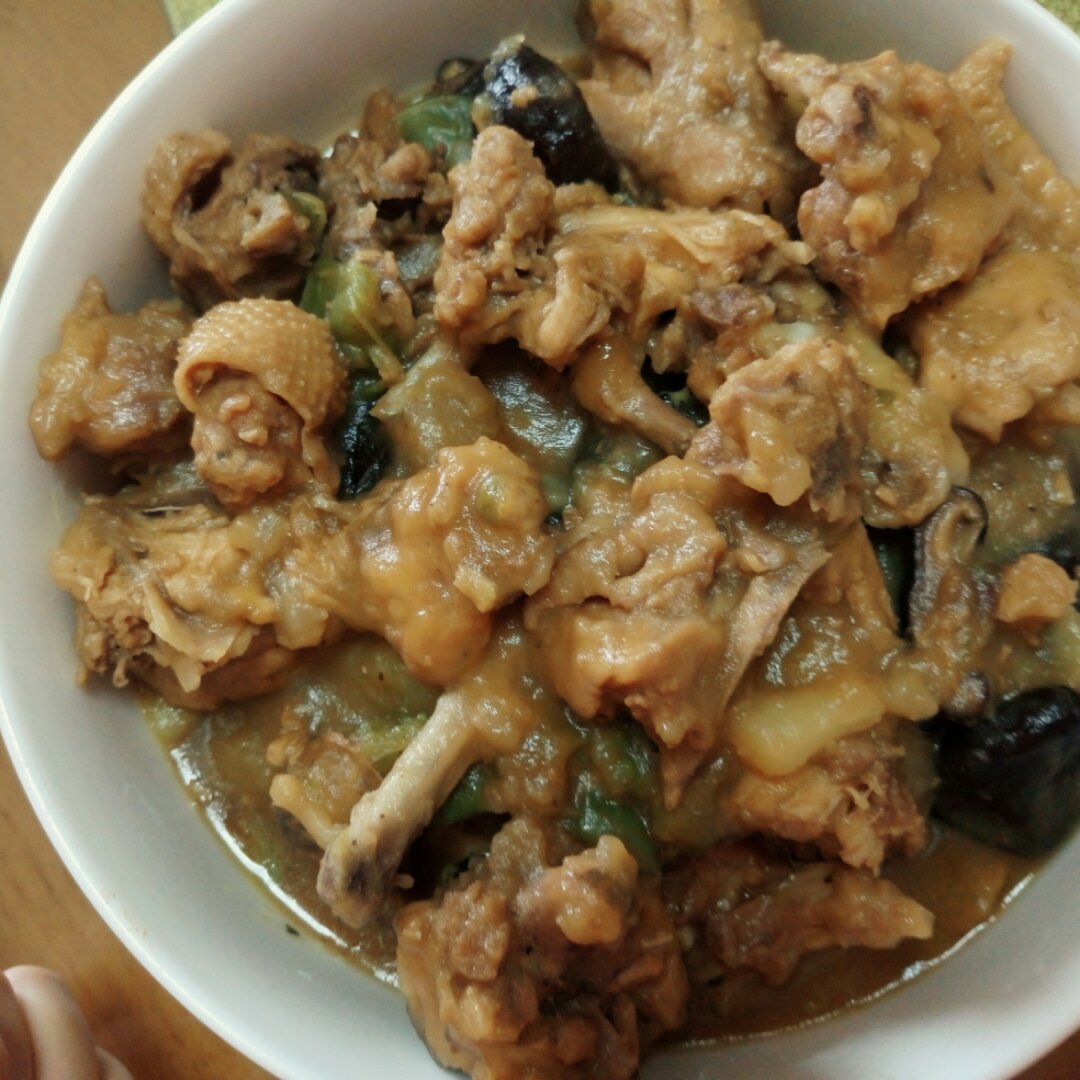 土豆烧鸡
