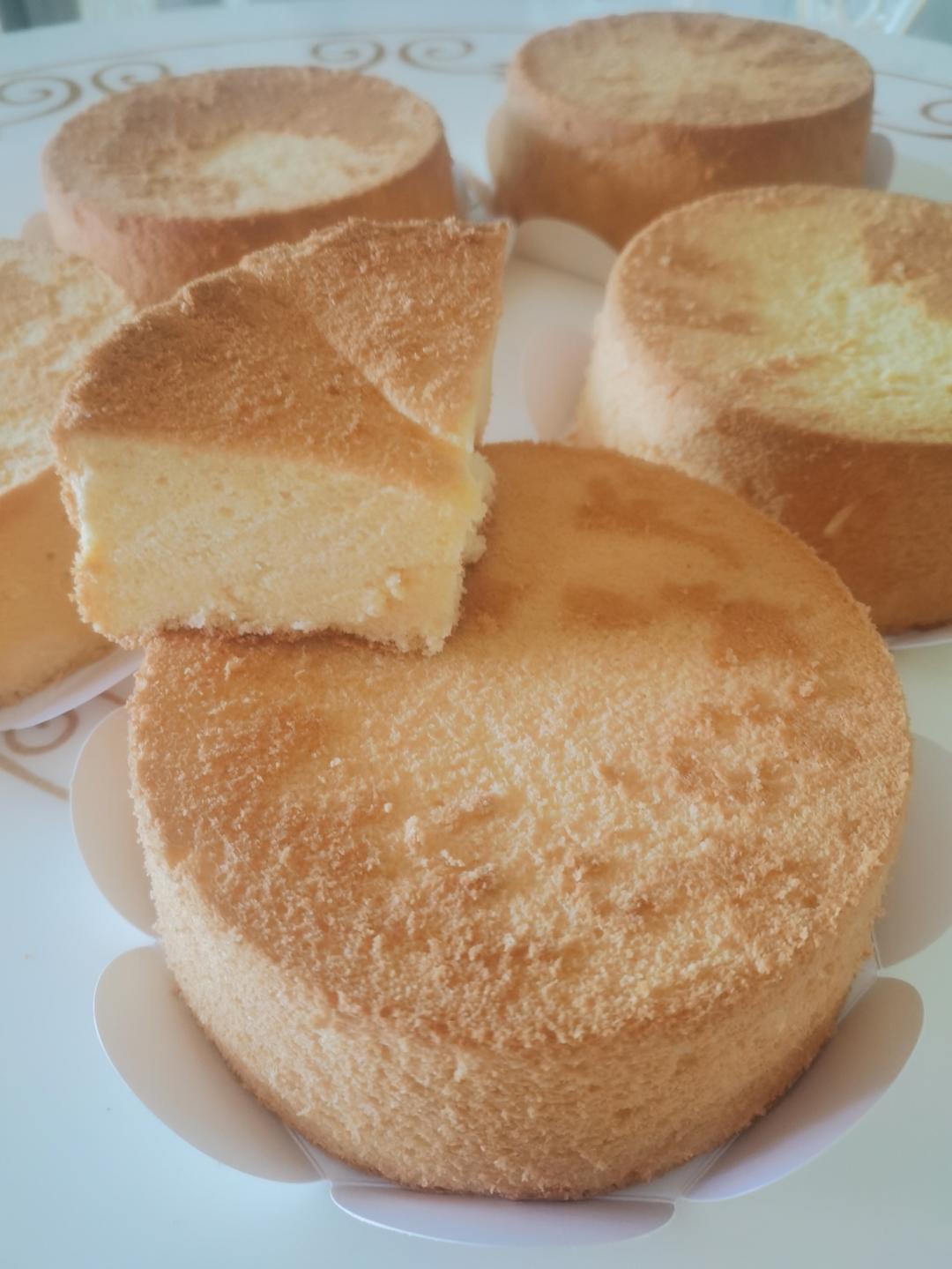 戚风蛋糕（烫面法）超级好吃！