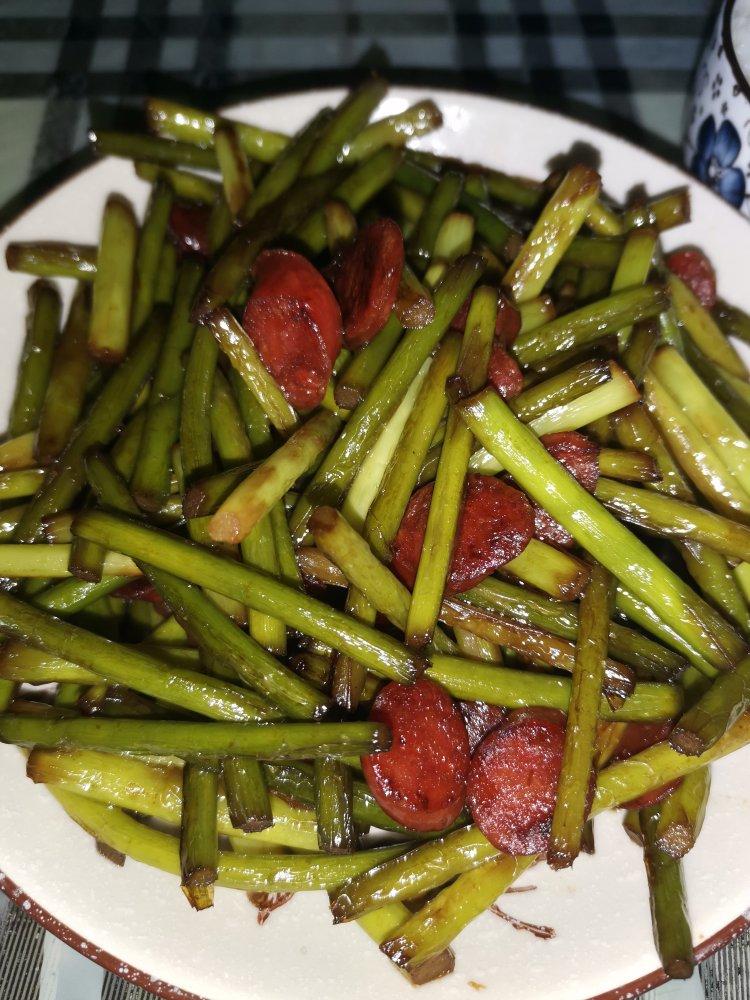 蒜薹炒腊肠