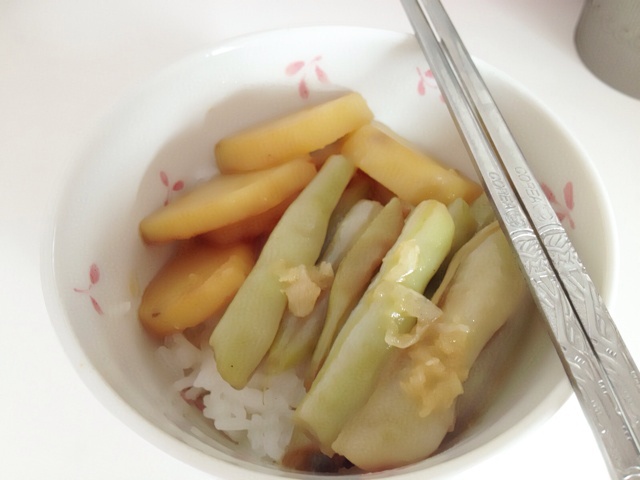 土豆炖豆角