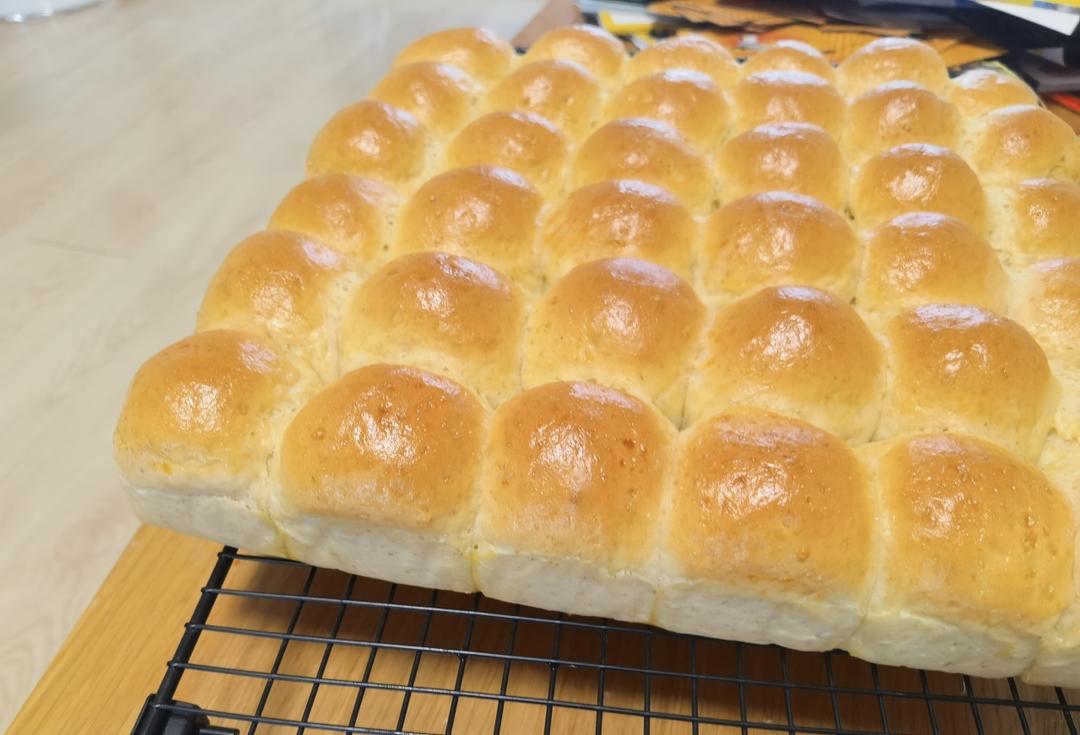 蜂蜜全麦小餐包｜浸泡全麦法