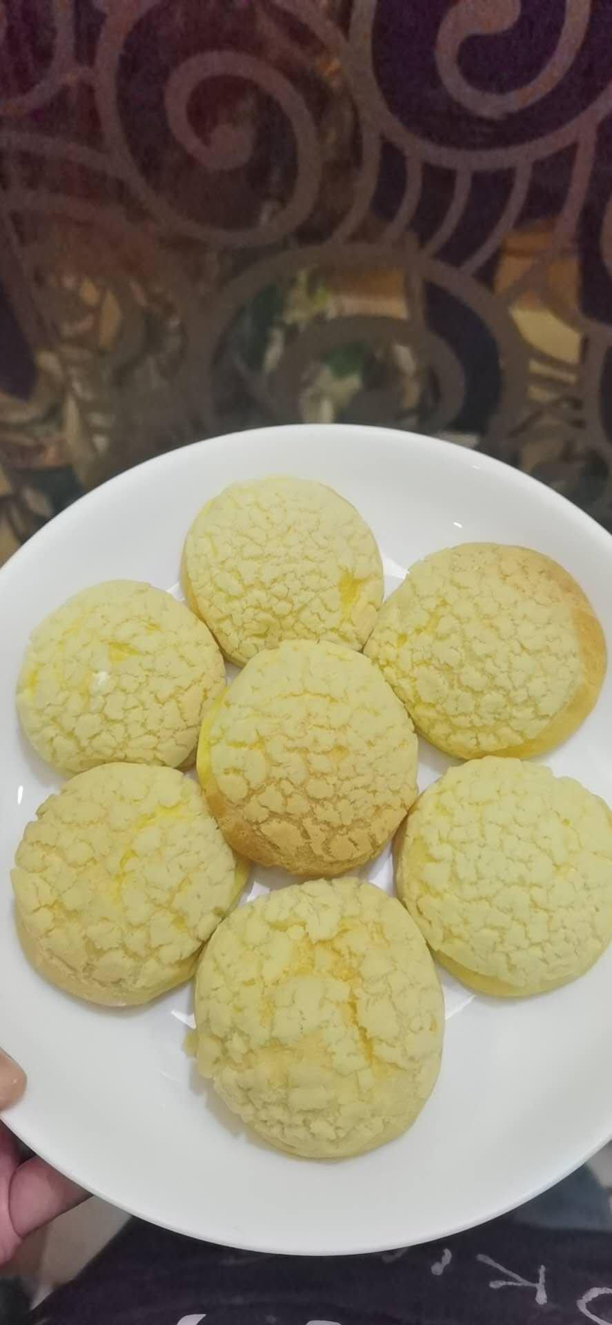 酥皮奶油泡芙--#皮黑森林#