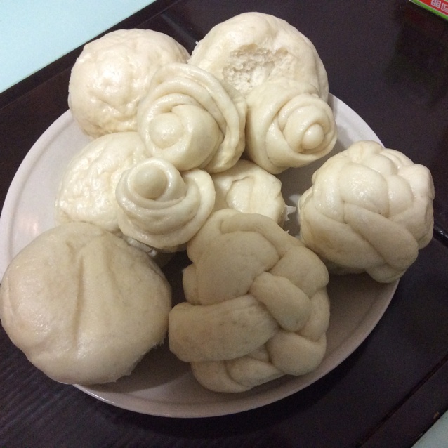 玫瑰花馒头