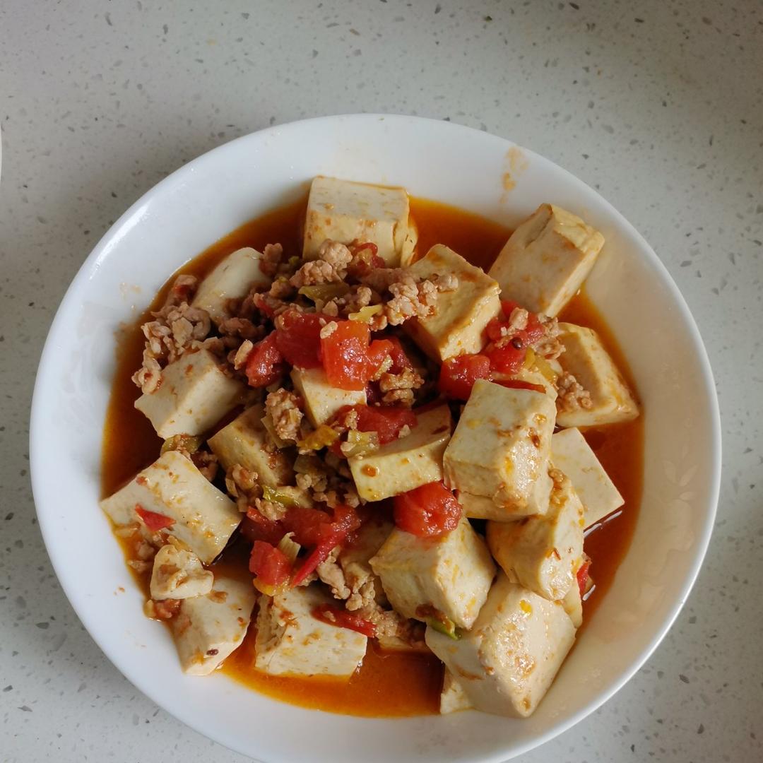 肉末番茄豆腐