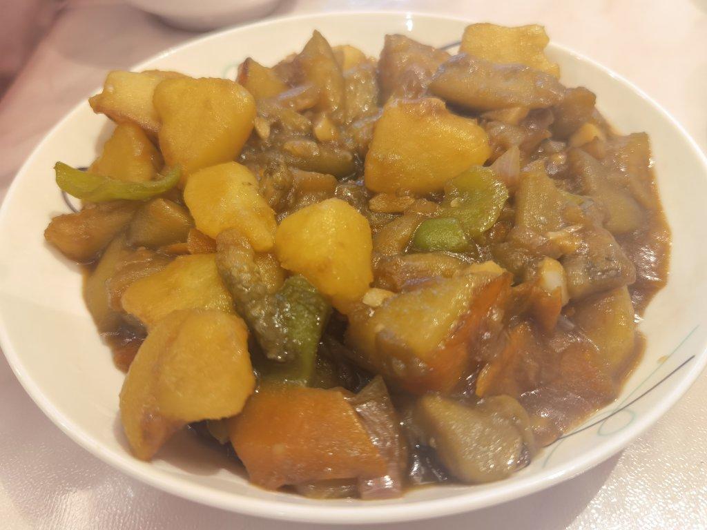 极简少油地三鲜