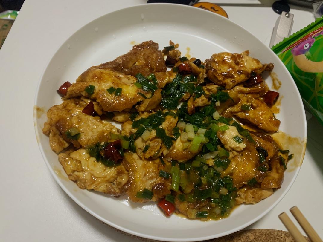 焖煎豆腐