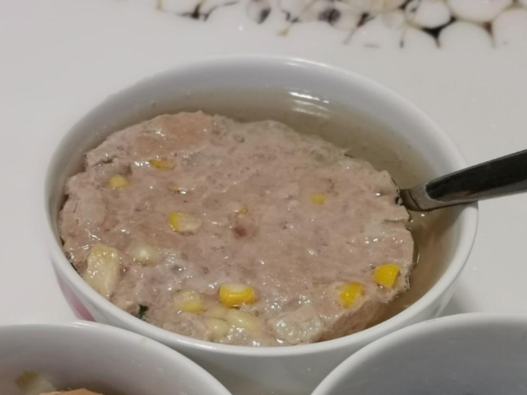最快手的儿童餐——马蹄玉米蒸肉饼