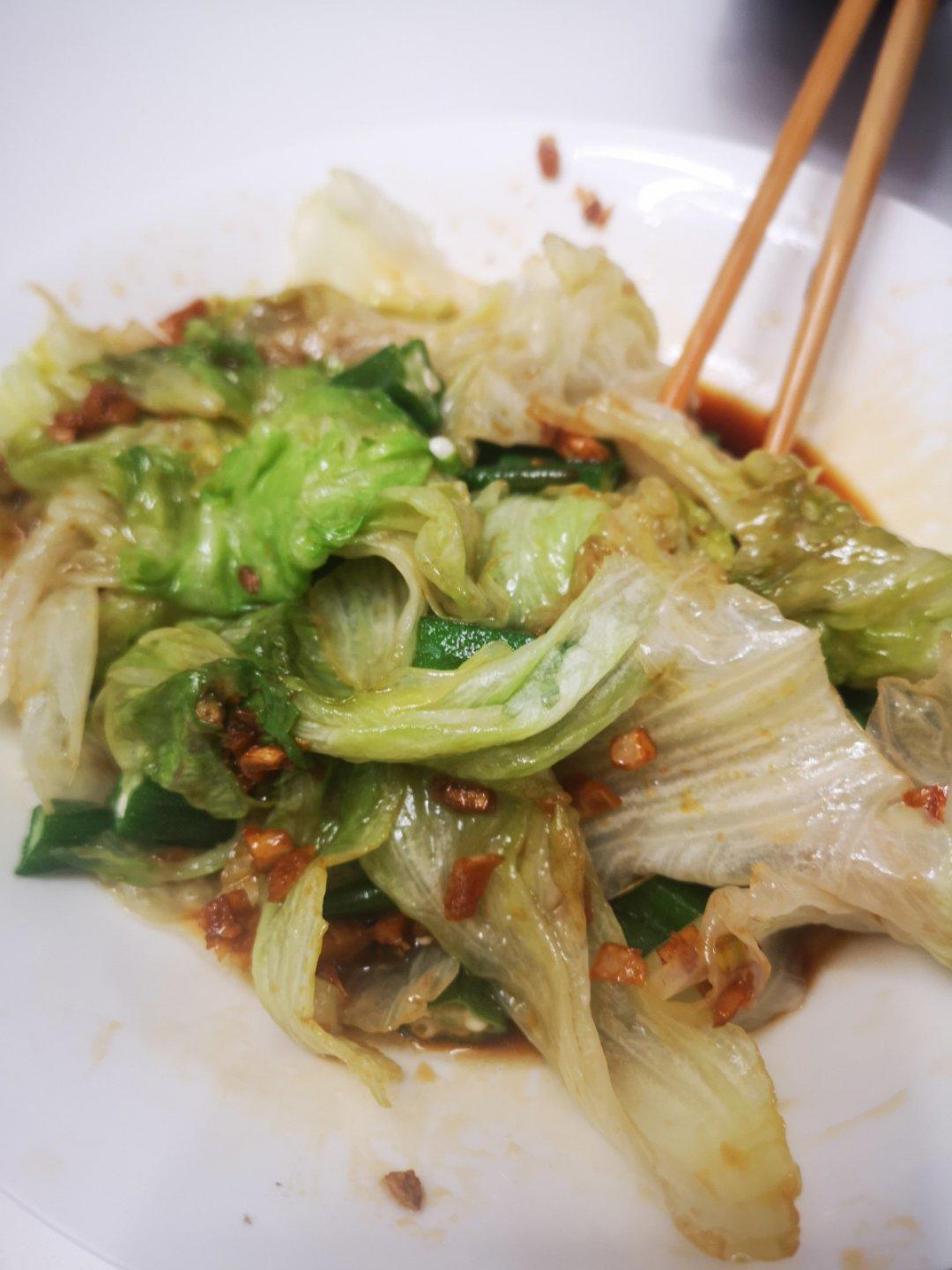 蚝油生菜
