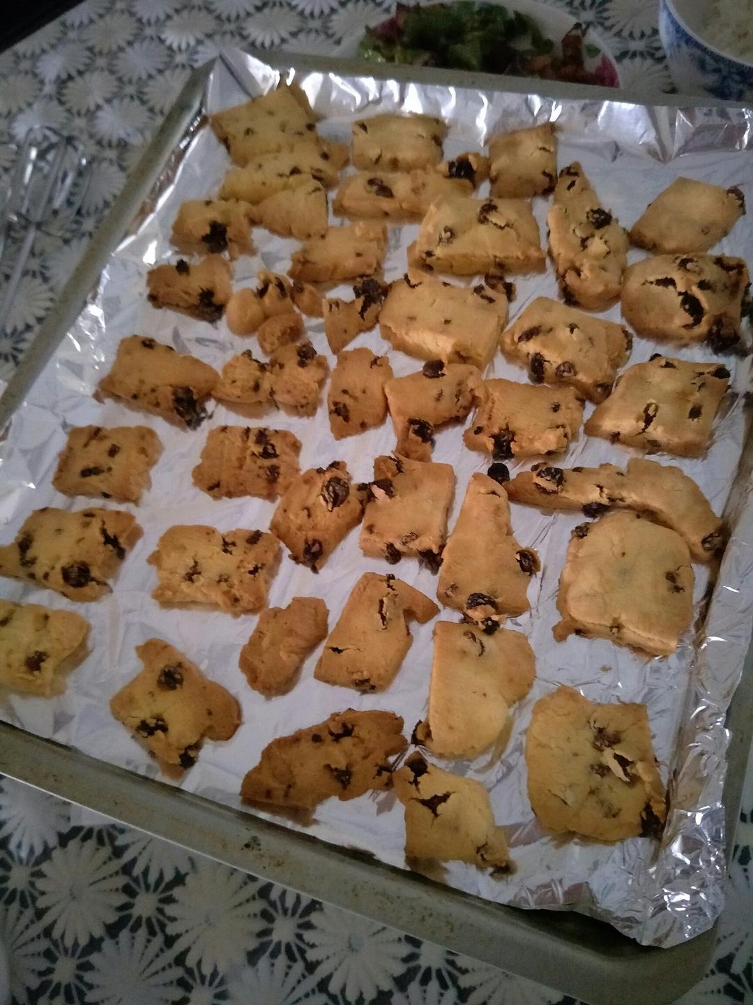 低糖少油版蔓越莓饼干