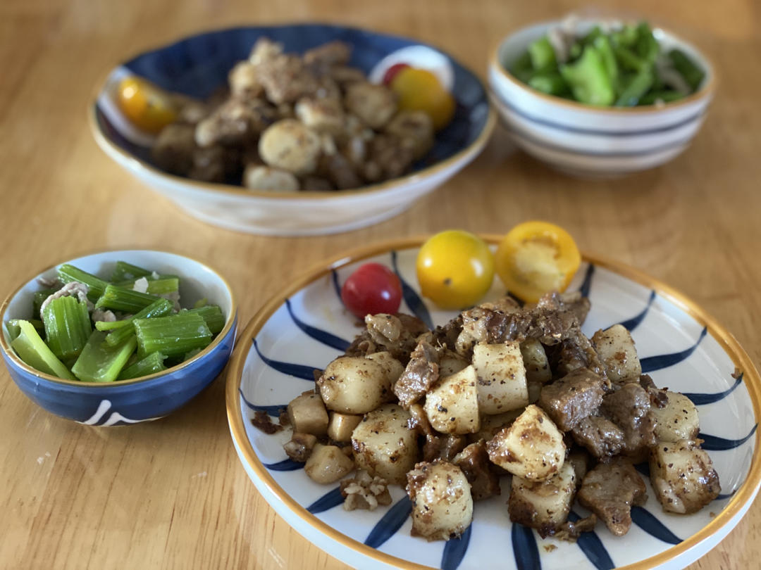 【山姆厨房】黑椒牛眼肉炒年糕