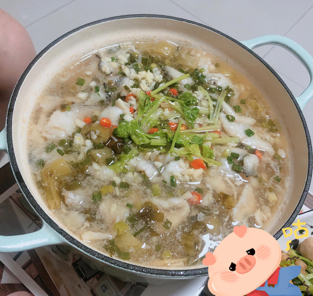 “又酸又菜又多鱼”的酸菜鱼（不需要调料包详细版）