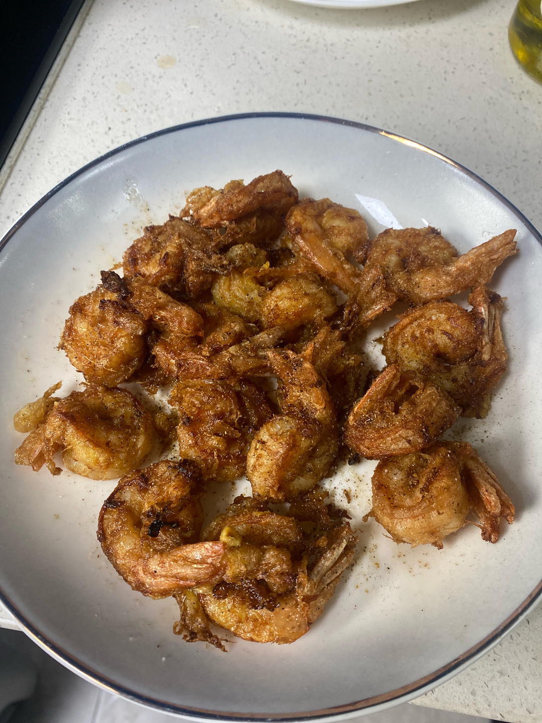 绝对不能错过！好吃到舔盘的椒盐大虾🦐
