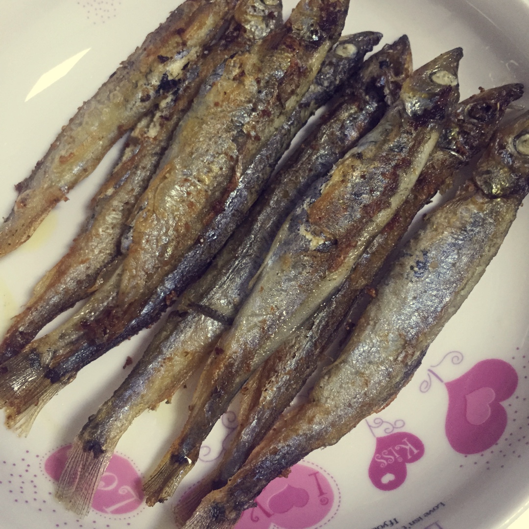 香煎椒盐多春鱼