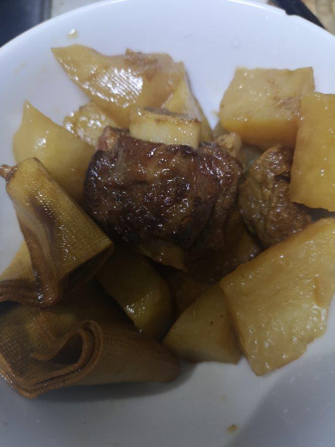 🔥巨好吃的红烧排骨炖土豆❗️懒人版轻松做拿手菜