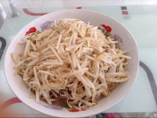 清炒豆芽