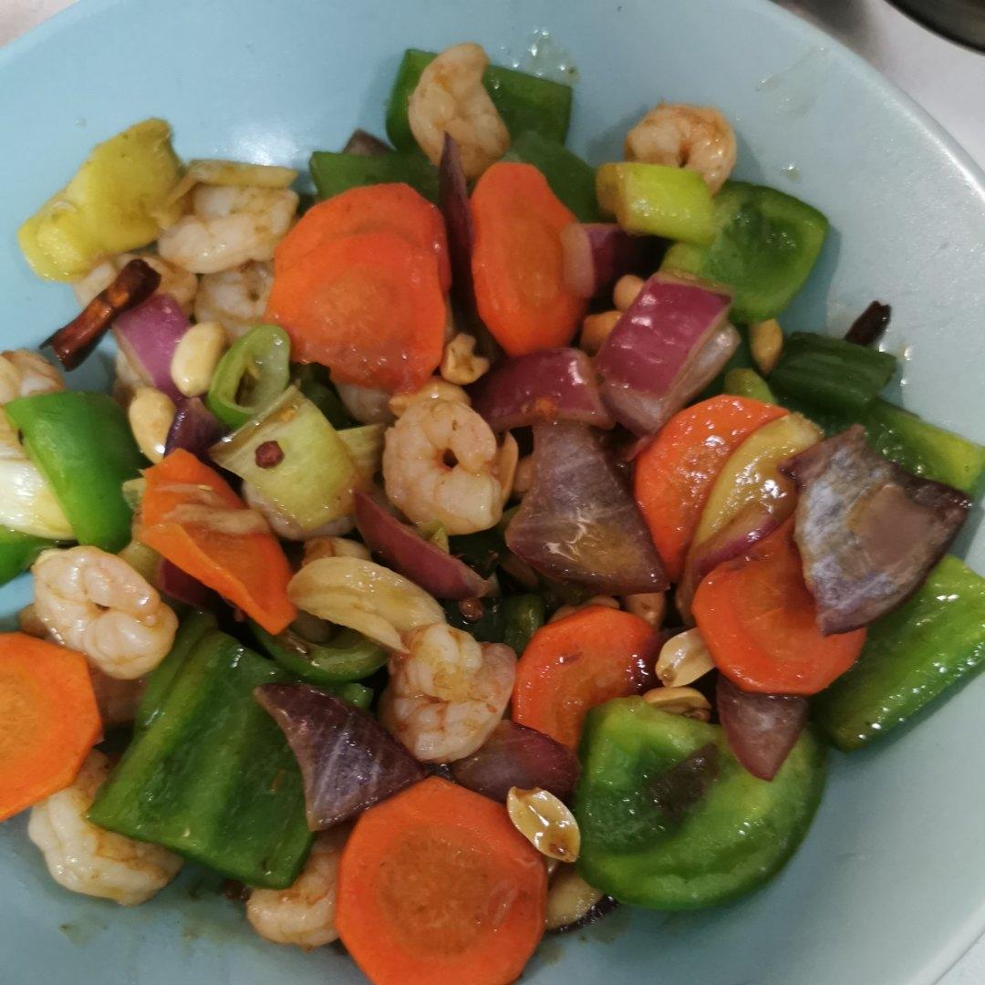 殿堂级的宫保虾球