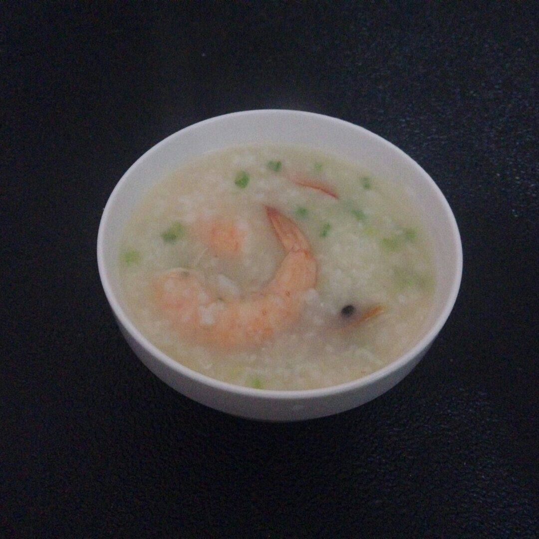 鲜虾砂锅粥