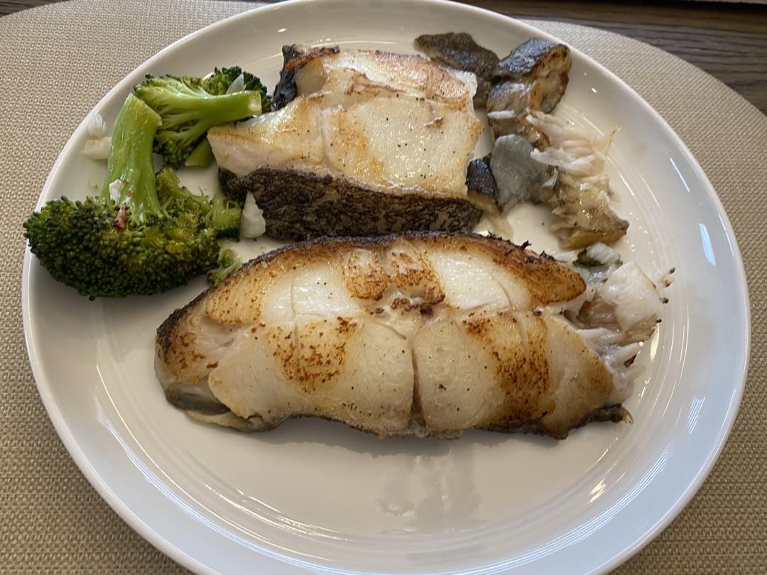 健康低卡——香煎鳕鱼🐟超简单鲜美