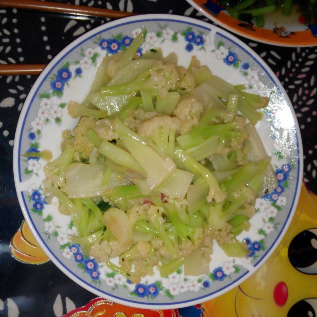 清炒菜花