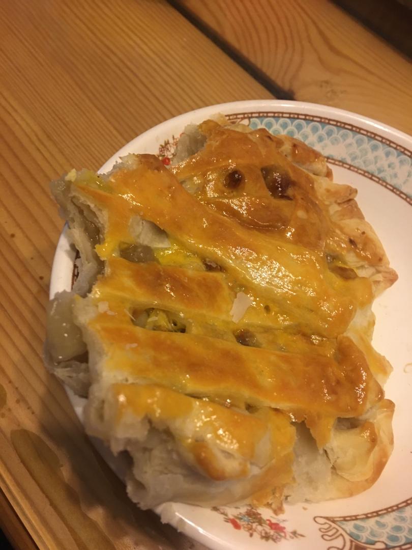 简易快手苹果派