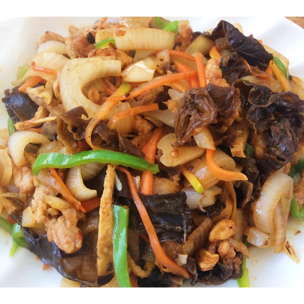 五彩肉丝（鸡丝更嫩）