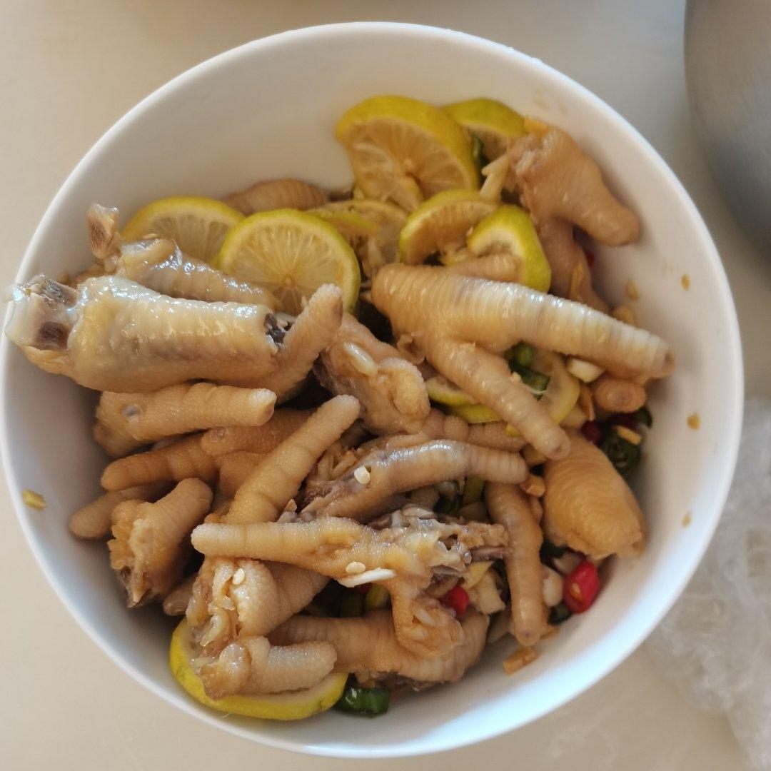 【柠檬酸辣鸡爪】自制超级无敌美味的网红鸡爪