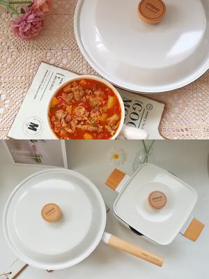 好吃到汤汁不剩的番茄土豆肥牛汤的做法 步骤5