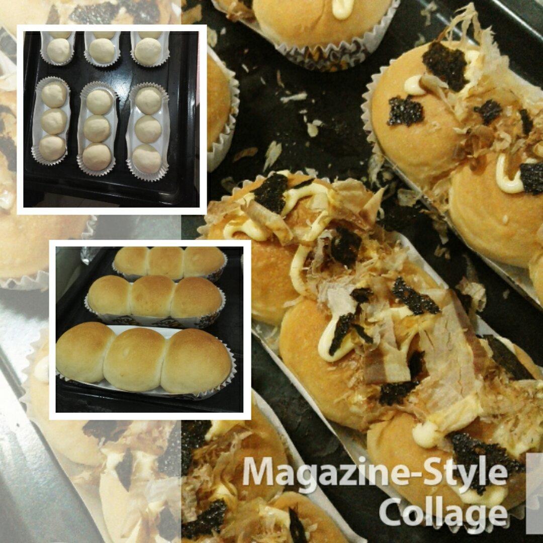 长得有点像章鱼小丸子的面包