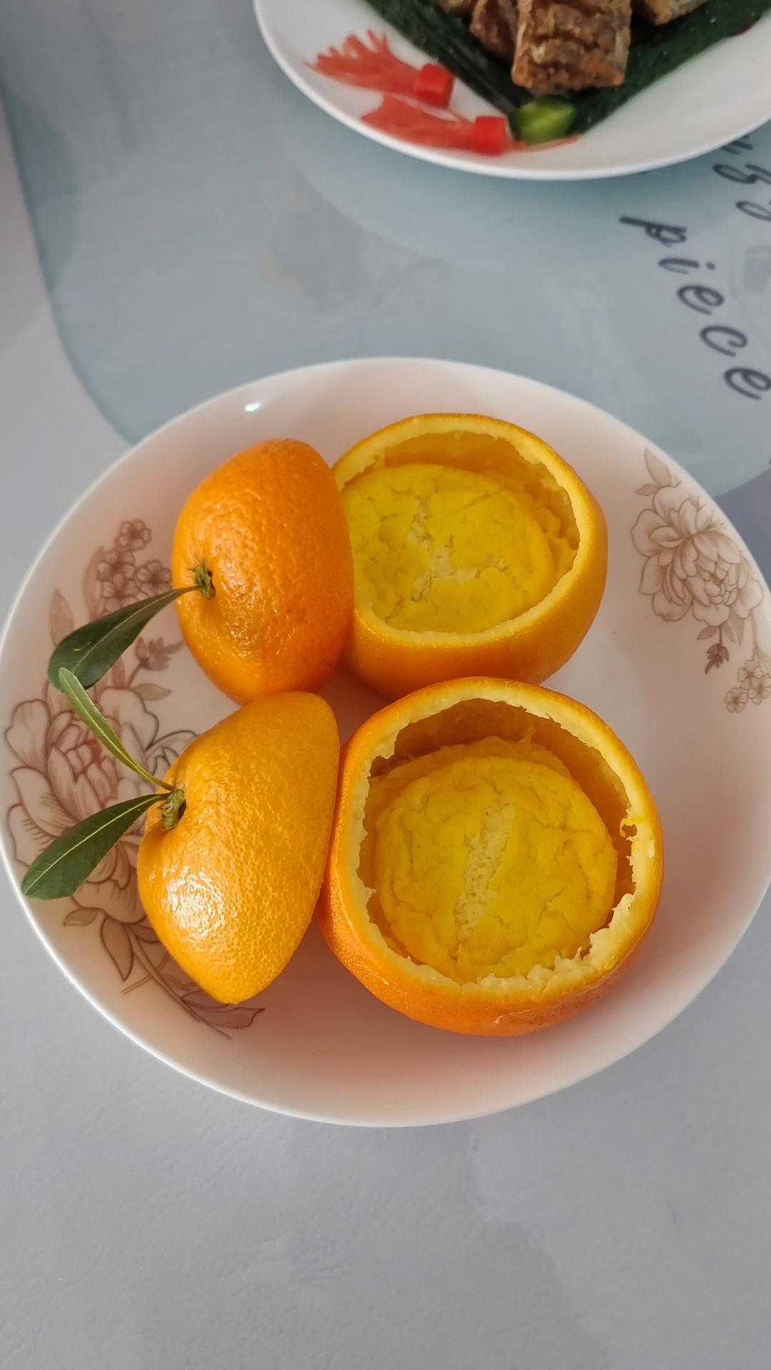 “橙”意满🈵️【🍊橙子蒸蛋】解锁水果新吃法
