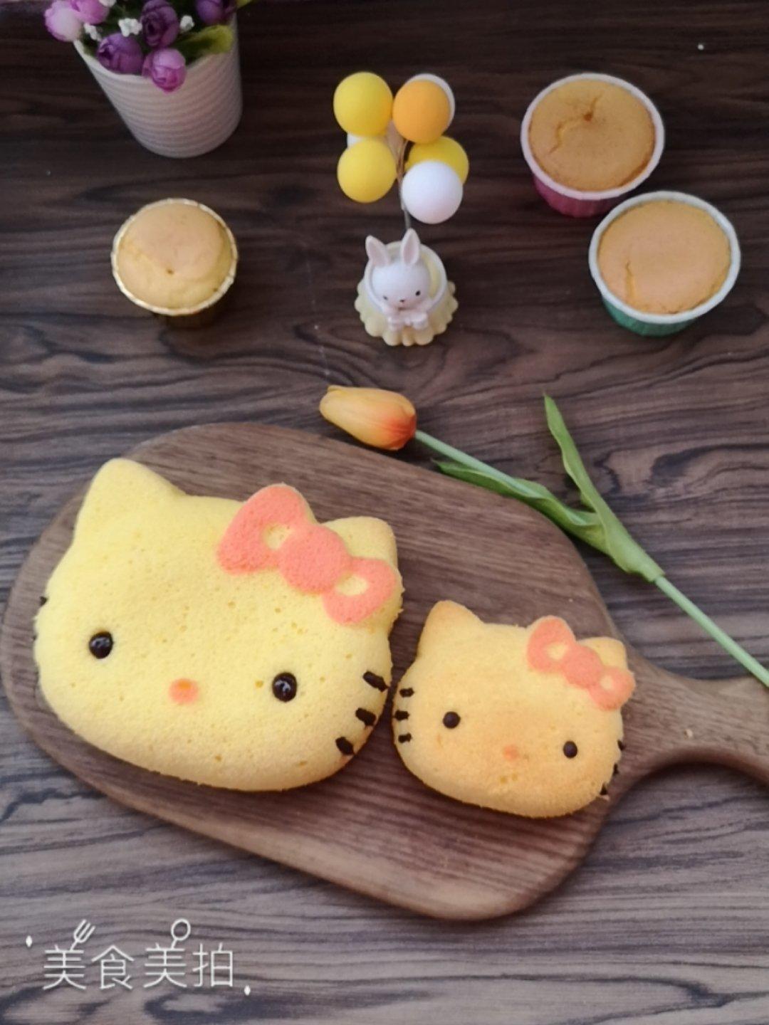hellokitty戚风蛋糕