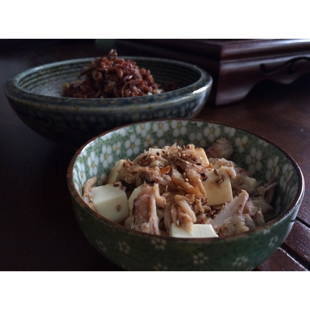 虾米辣椒蒸豆腐