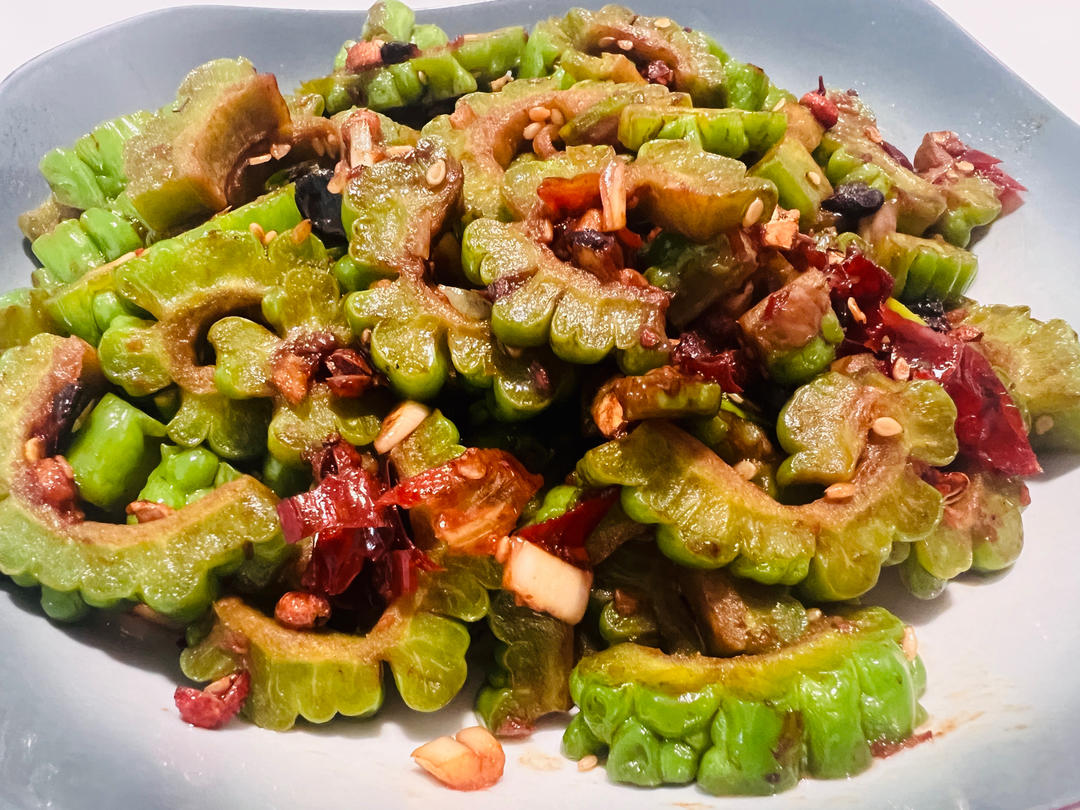 豆豉炒苦瓜