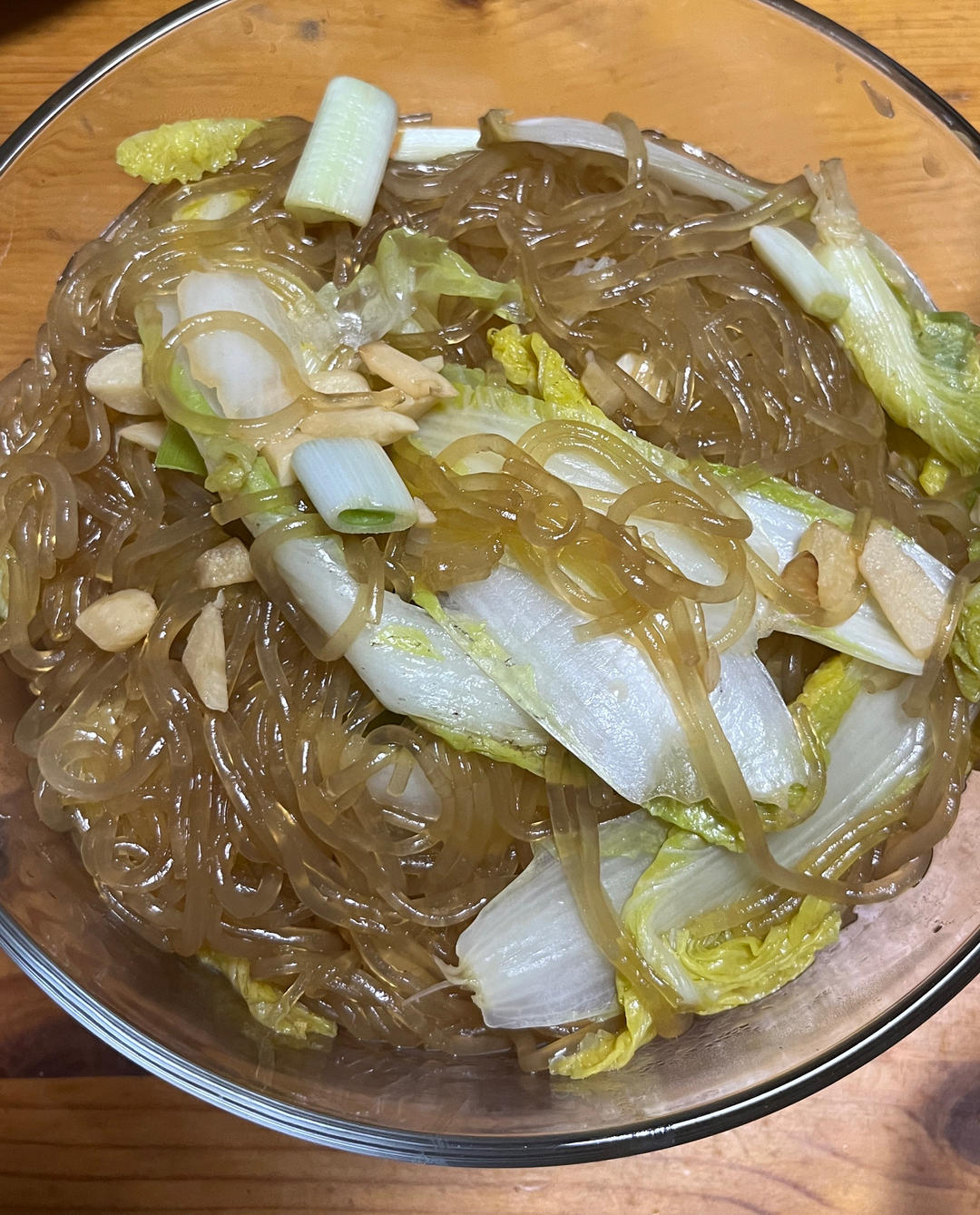 娃娃菜炒粉条