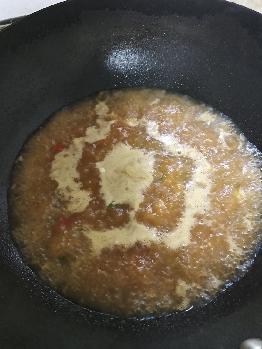 下厨房酸汤肥牛调料-酸汤脆爽拉面（超级简单）的做法 步骤5