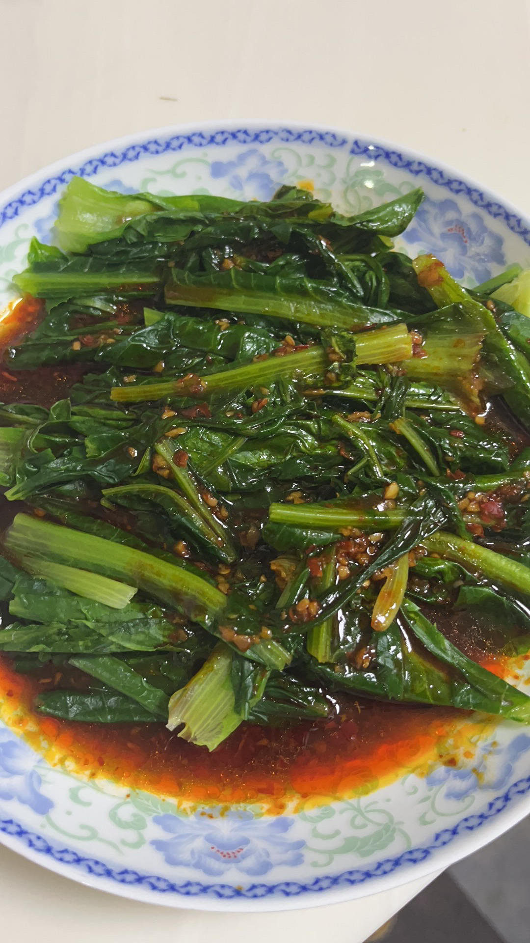 白灼油麦菜——晚间减肥餐