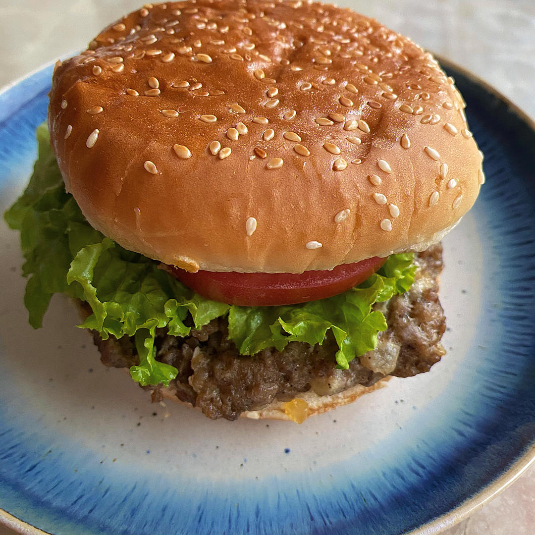 超详细汉堡牛肉饼｜附自制汉堡搭配#Healthymeals#减脂必撸16