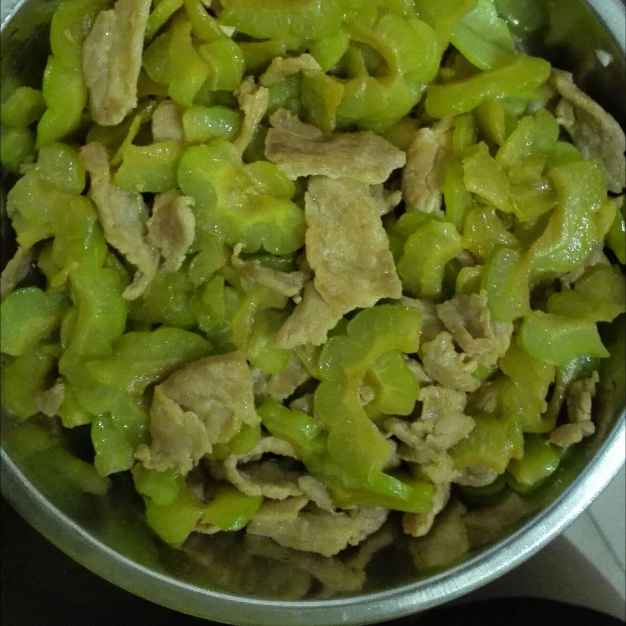 苦瓜炒肉