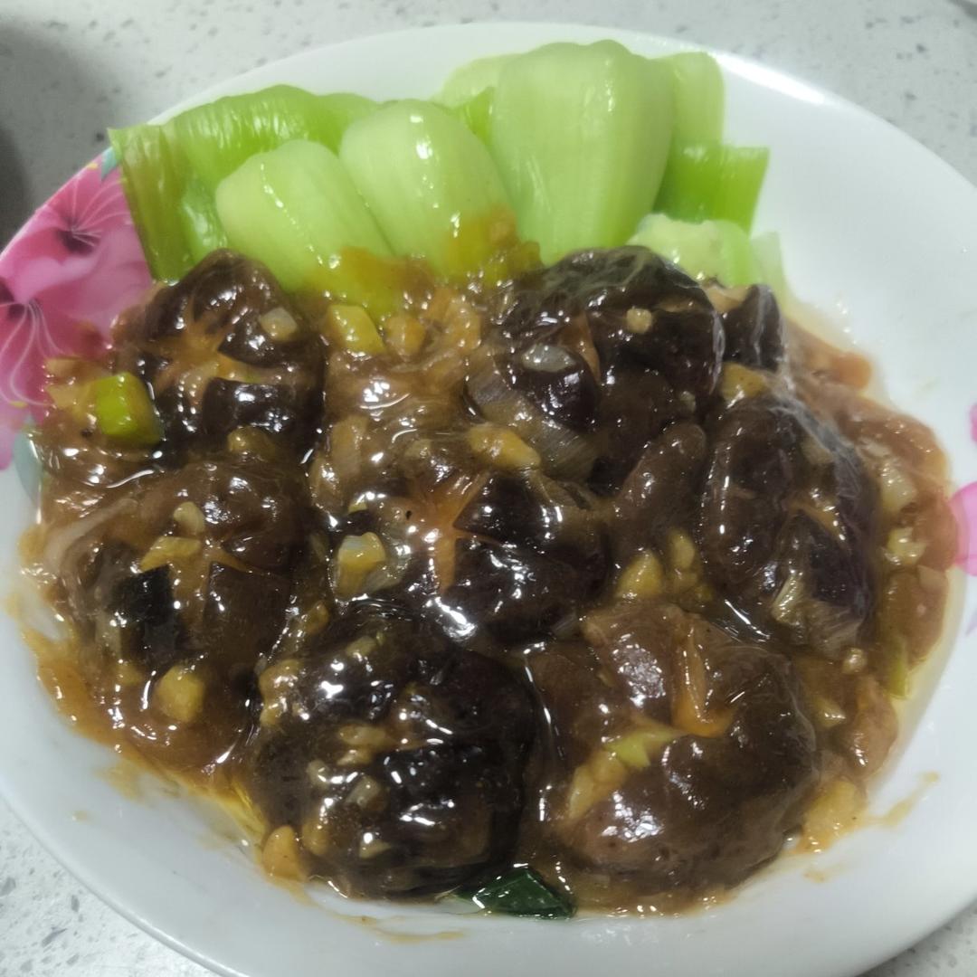 蚝油香菇小油菜