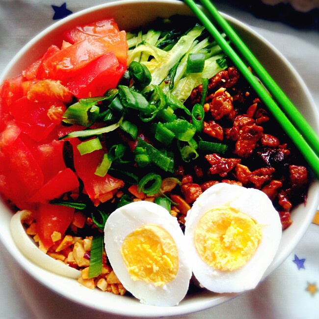 一夫食堂半半拌面