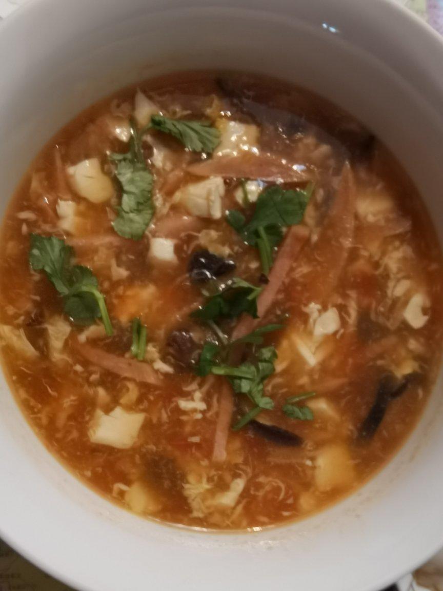 10分钟就能搞定的低脂酸辣汤❗好喝又开胃