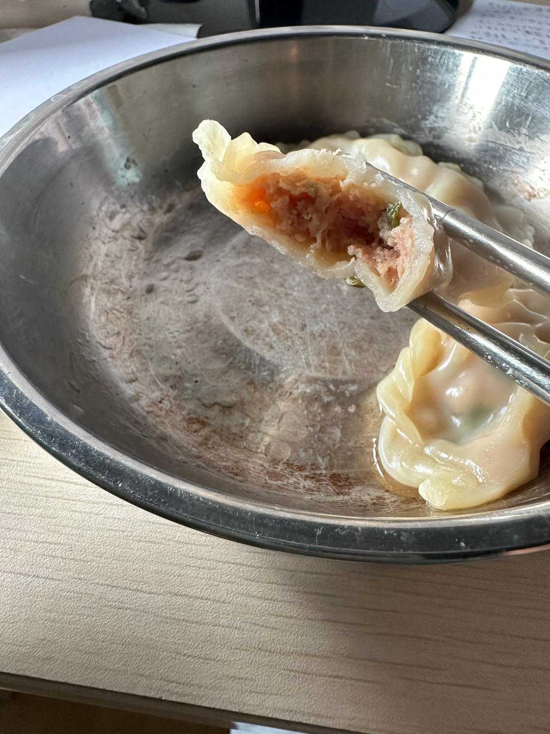 肉不柴的馄饨馅