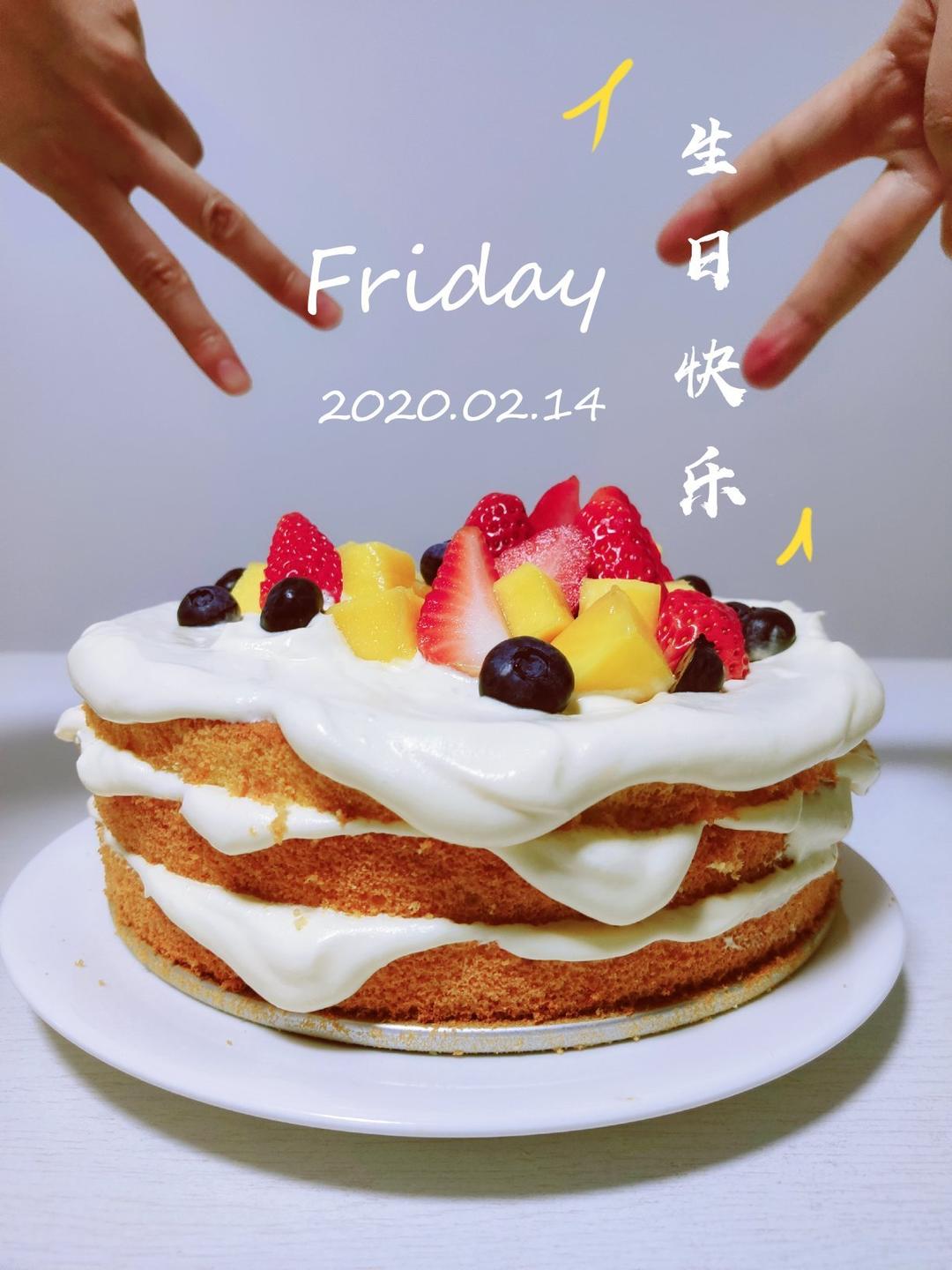 视频菜谱:原味戚风蛋糕8寸戚风蛋糕不裂